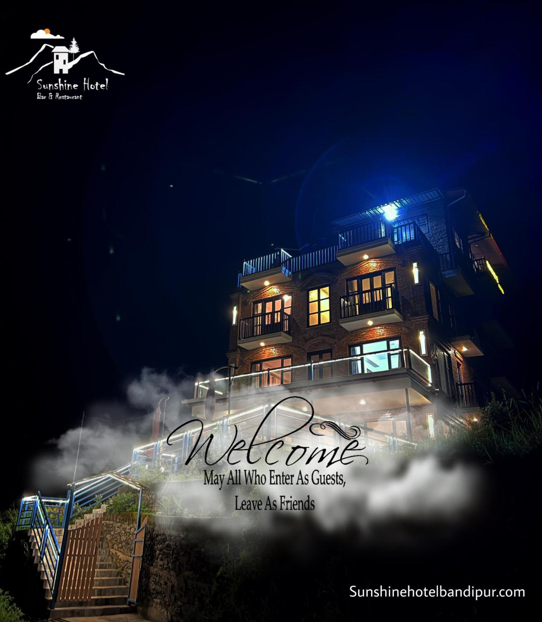 Sunshine Hotel Bandipur Tanahun Exteriör bild